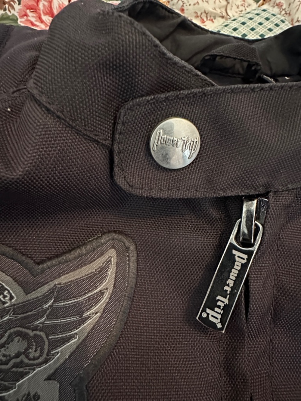 D—Men's Black Performance Riding Jacket with Reflective Stripes - Picture 6 of 16